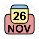 پیش‌نمایش فایل november-55 از پک تقویم کسب و کار 2017 خطی پر