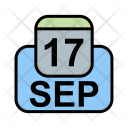 پیش‌نمایش فایل september-46 از پک تقویم کسب و کار 2017 خطی پر