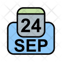 پیش‌نمایش فایل september-53 از پک تقویم کسب و کار 2017 خطی پر