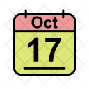 پیش‌نمایش فایل october-116 از پک تقویم اکتبر 2017 2 - خط پر