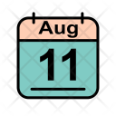 پیش‌نمایش فایل august-100 از پک تقویم اوت 2017 2 - خطی توپر