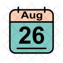 پیش‌نمایش فایل august-104 از پک تقویم اوت 2017 2 - خطی توپر