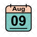 پیش‌نمایش فایل august-97 از پک تقویم اوت 2017 2 - خطی توپر