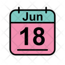 پیش‌نمایش فایل june-119 از پک تقویم ژوئن 2017 2 - خط پر