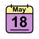 پیش‌نمایش فایل may-92 از پک تقویم مه 2017 2 - خط پر