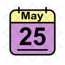پیش‌نمایش فایل may-94 از پک تقویم مه 2017 2 - خط پر