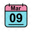 پیش‌نمایش فایل march-165 از پک تقویم مارس 2017 2 - خط پر