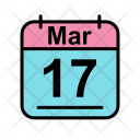 پیش‌نمایش فایل march-174 از پک تقویم مارس 2017 2 - خط پر
