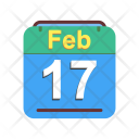 پیش‌نمایش فایل february-102 از پک تقویم فوریه 2017 - 4 - فلت