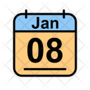 پیش‌نمایش فایل january-207 از پک تقویم ژانویه 2017 - 2 - خط پر