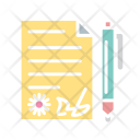 پیش‌نمایش فایل contract-34 از پک گلیف رنگی کسب و کار قسمت 1 ست 5