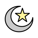 پیش‌نمایش فایل moon-88 از پک خط پر اسلامی رمضان