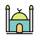 پیش‌نمایش فایل mosque-4 از پک خط پر اسلامی رمضان