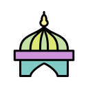 پیش‌نمایش فایل mosque-5 از پک خط پر اسلامی رمضان