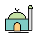 پیش‌نمایش فایل mosque-6 از پک خط پر اسلامی رمضان