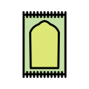 پیش‌نمایش فایل praying-5 از پک خط پر اسلامی رمضان P3s2