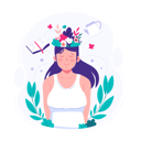 پیش‌نمایش فایل beautiful-woman-with-calm-mind-8314293 از پک سلامت روان