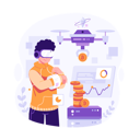 پیش‌نمایش فایل boy-enjoying-metaverse-world-and-investing-bitcoin-8314332 از پک متاورس