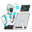 پیش‌نمایش فایل bot-doing-drawing-12166556 از پک هوش مصنوعی