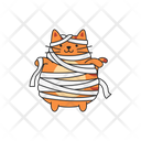 پیش‌نمایش فایل cute-orange-cat-with-bandage-9891423 از پک گربه‌های بامزه