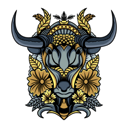 پیش‌نمایش فایل cow-ornament-6414875 از پک Ornament حیوان 2