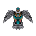 پیش‌نمایش فایل eagle-ornament-6414877 از پک Ornament حیوان 2
