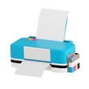 پیش‌نمایش فایل color-printer-9297296 از پک چاپ دیجیتال
