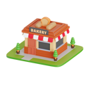 پیش‌نمایش فایل bakery-shop-9565952 از پک ساختمان فروشگاه