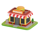 پیش‌نمایش فایل burger-shop-9565964 از پک ساختمان فروشگاه