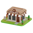 پیش‌نمایش فایل coffee-shop-9565953 از پک ساختمان فروشگاه