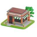 پیش‌نمایش فایل fashion-store-9565943 از پک ساختمان فروشگاه