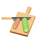 پیش‌نمایش فایل chopping-board-6502583 از پک آشپزی