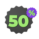 پیش‌نمایش فایل 50-discount-6616101 از پک پروموی تخفیف