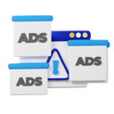 پیش‌نمایش فایل ads-warning-6630543 از پک جرم سایبری