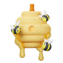 پیش‌نمایش فایل bee-hive-6712175 از پک باغبانی