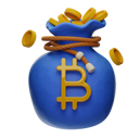 پیش‌نمایش فایل bitcoin-coin-bag-5470957 از پک امور مالی