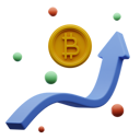 پیش‌نمایش فایل bitcoin-trading-growth-graph-5471147 از پک امور مالی