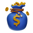 پیش‌نمایش فایل dollar-money-bag-5470956 از پک امور مالی