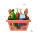 پیش‌نمایش فایل groceries-basket-7072070 از پک خرید تجارت الکترونیک و بازاریابی