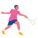 پیش‌نمایش فایل badminton-player-7945157 از پک فعالیت افراد ورزشی