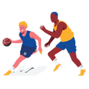 پیش‌نمایش فایل basketball-match-7945168 از پک فعالیت افراد ورزشی