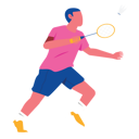 پیش‌نمایش فایل man-netting-badminton-7945159 از پک فعالیت افراد ورزشی