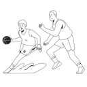 پیش‌نمایش فایل basketball-match-7945245 از پک فعالیت افراد ورزشی (خطی)