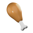 پیش‌نمایش فایل chicken-leg-5646364 از پک غذا