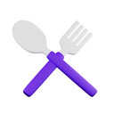 پیش‌نمایش فایل fork-and-spoon-5646360 از پک غذا