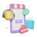 پیش‌نمایش فایل online-customer-service-5831477 از پک تجارت الکترونیک