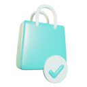 پیش‌نمایش فایل check-shopping-bag-6210695 از پک فروشگاه آنلاین