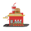 پیش‌نمایش فایل fast-food-shop-8394648 از پک فست فود