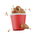 پیش‌نمایش فایل fried-chicken-8394652 از پک فست فود
