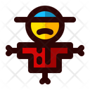 پیش‌نمایش فایل scarecrow-73 از پک خط پر هالووین